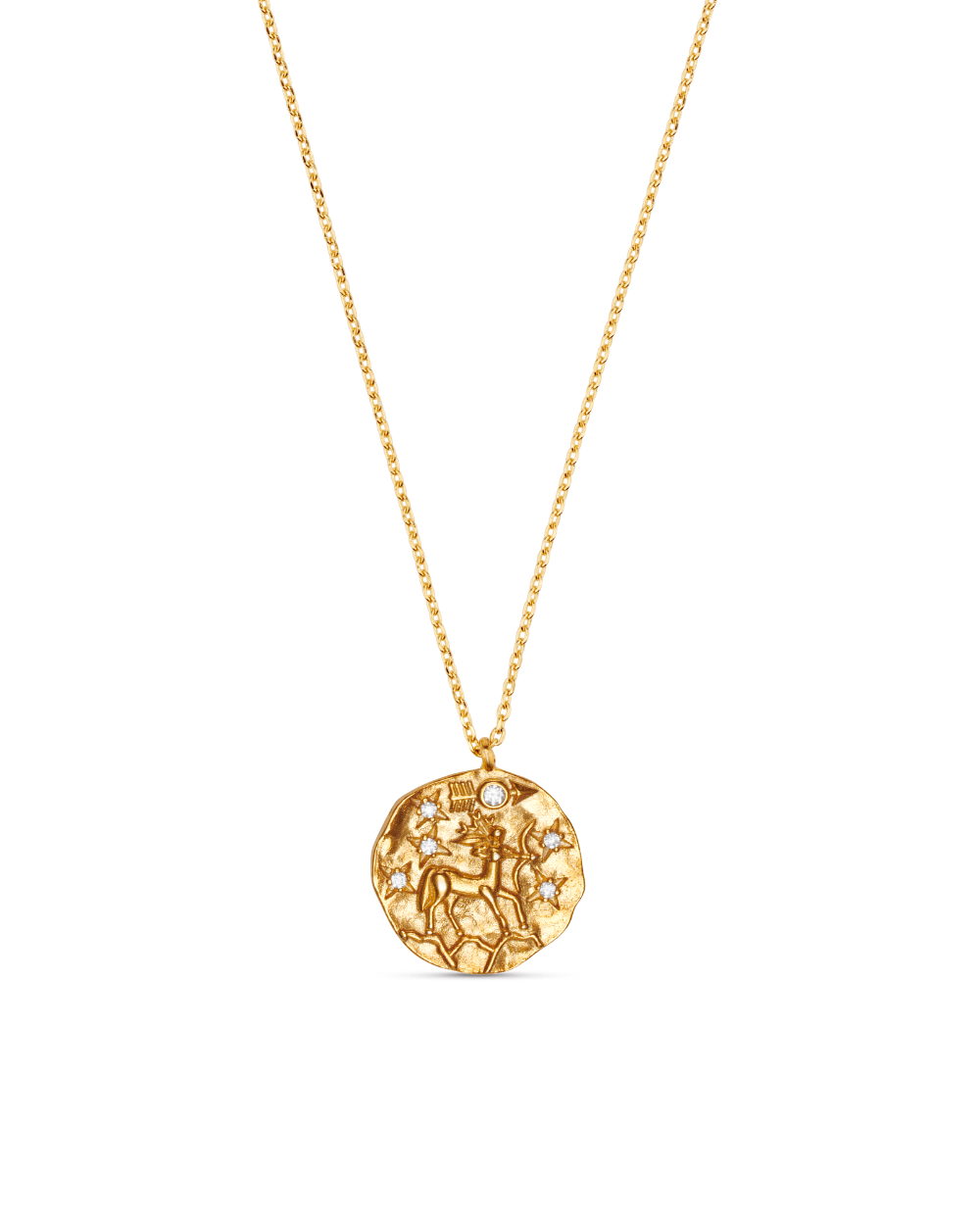 18k Gold Plated Sagittarius Zodiac Necklace