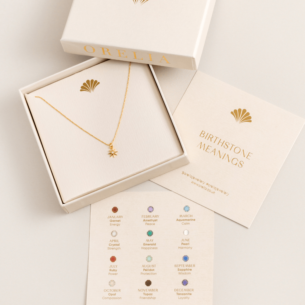 Part Recycled 18k Gold Plated October Birthstone Opal Necklace