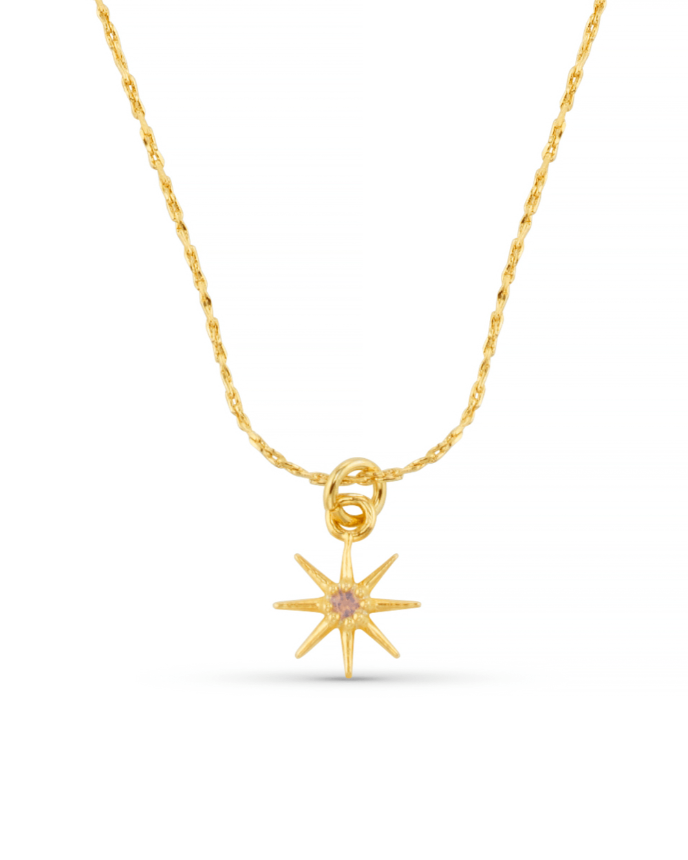 Part Recycled 18k Gold Plated October Birthstone Opal Necklace