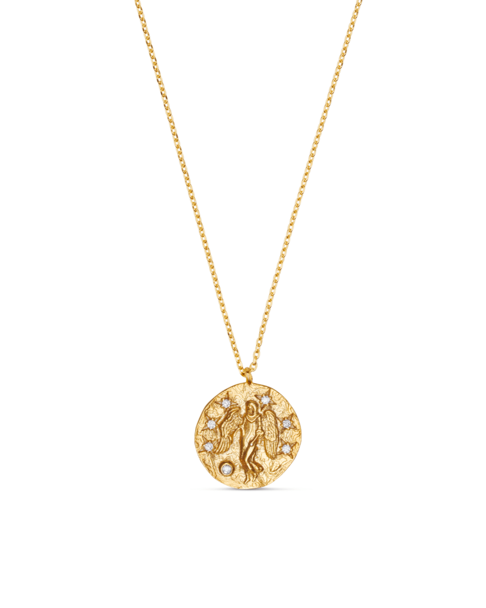 18k Gold Plated Virgo Zodiac Necklace