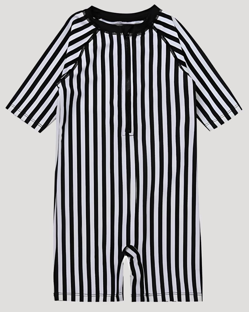 All-In-One Stripe Swimmer - Turtledovelondon