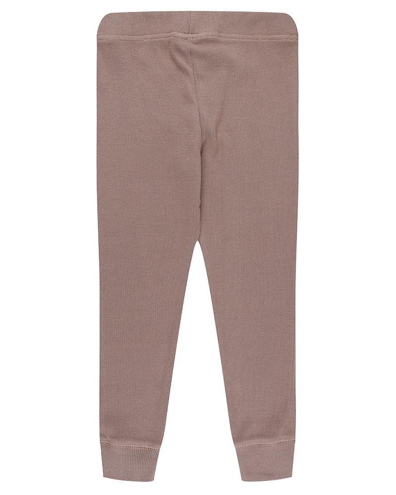 Brown Rib Leggings - image 4