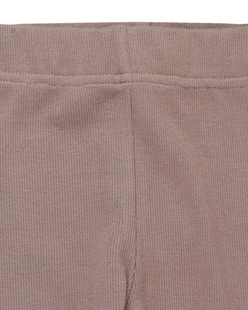 Brown Rib Leggings - image 2