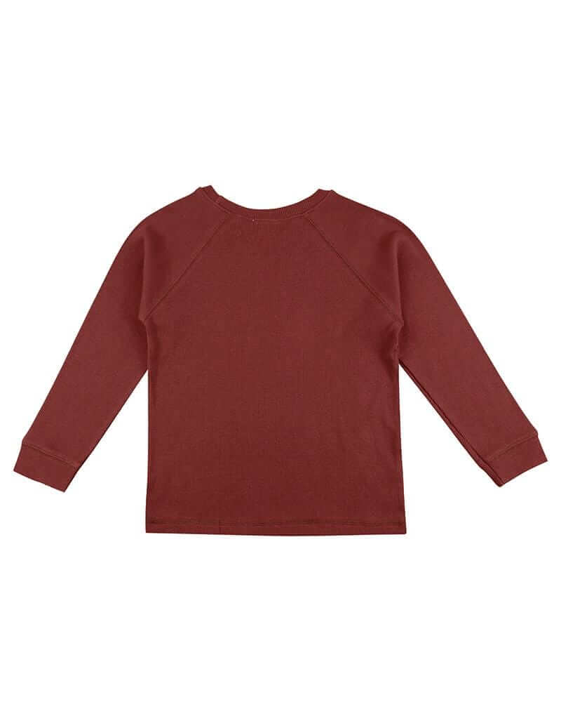 organic cotton Red Rib Top - image 4