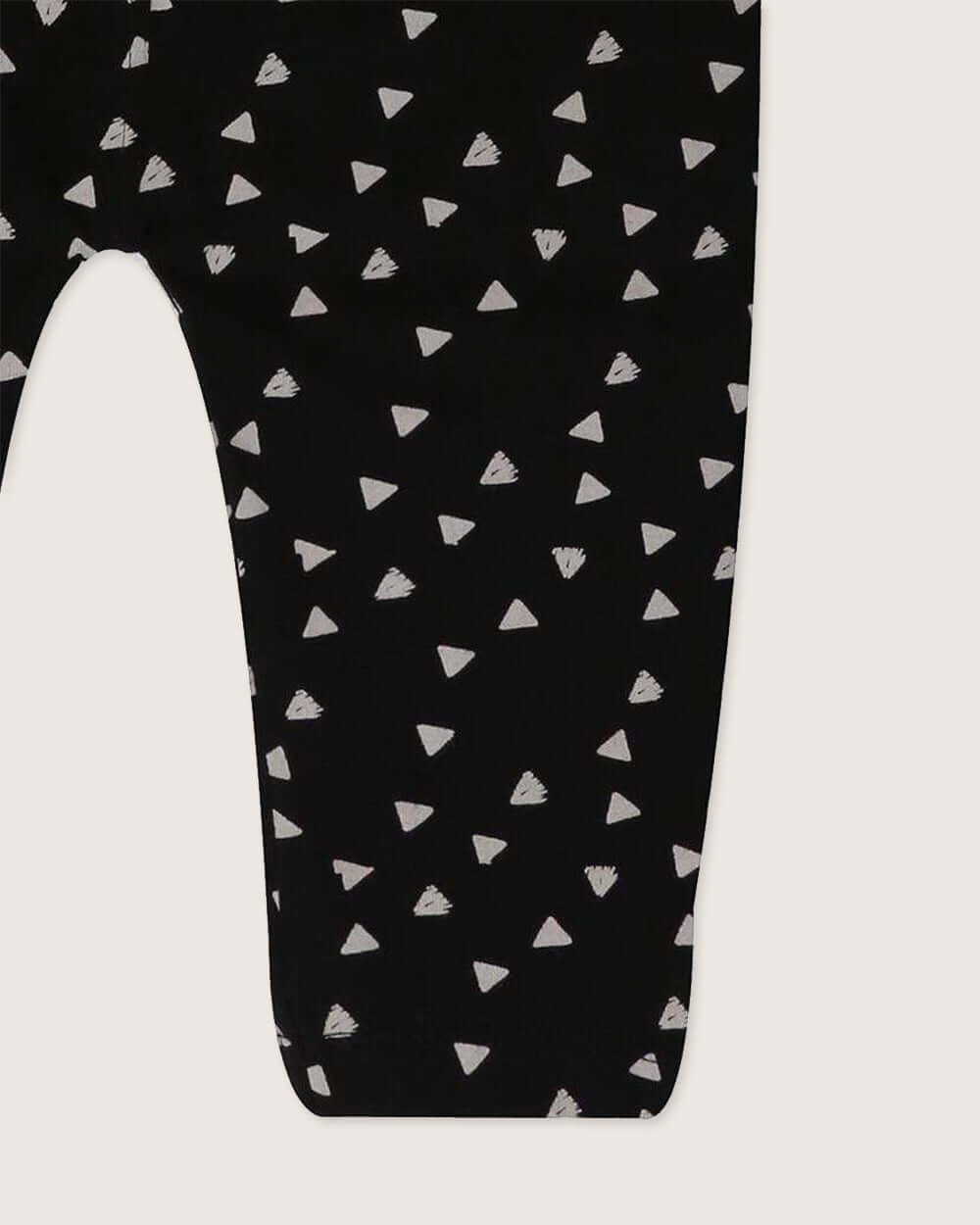organic cotton Black Triangle Print Dungarees - image 4