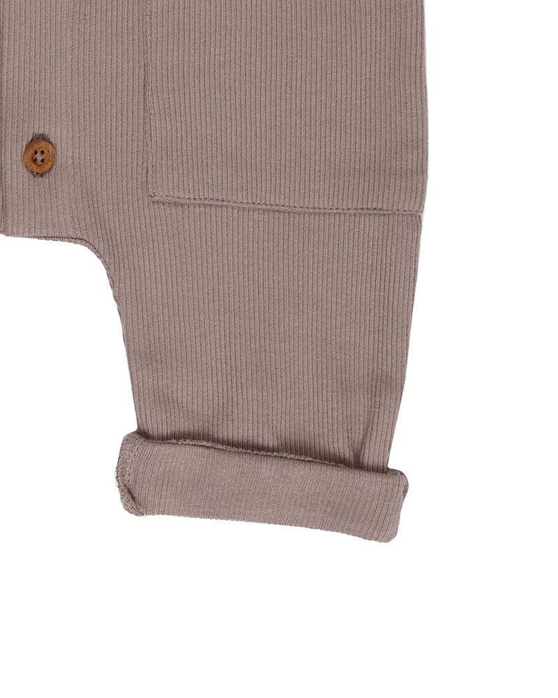 Brown Rib Jumpsuit - image 2