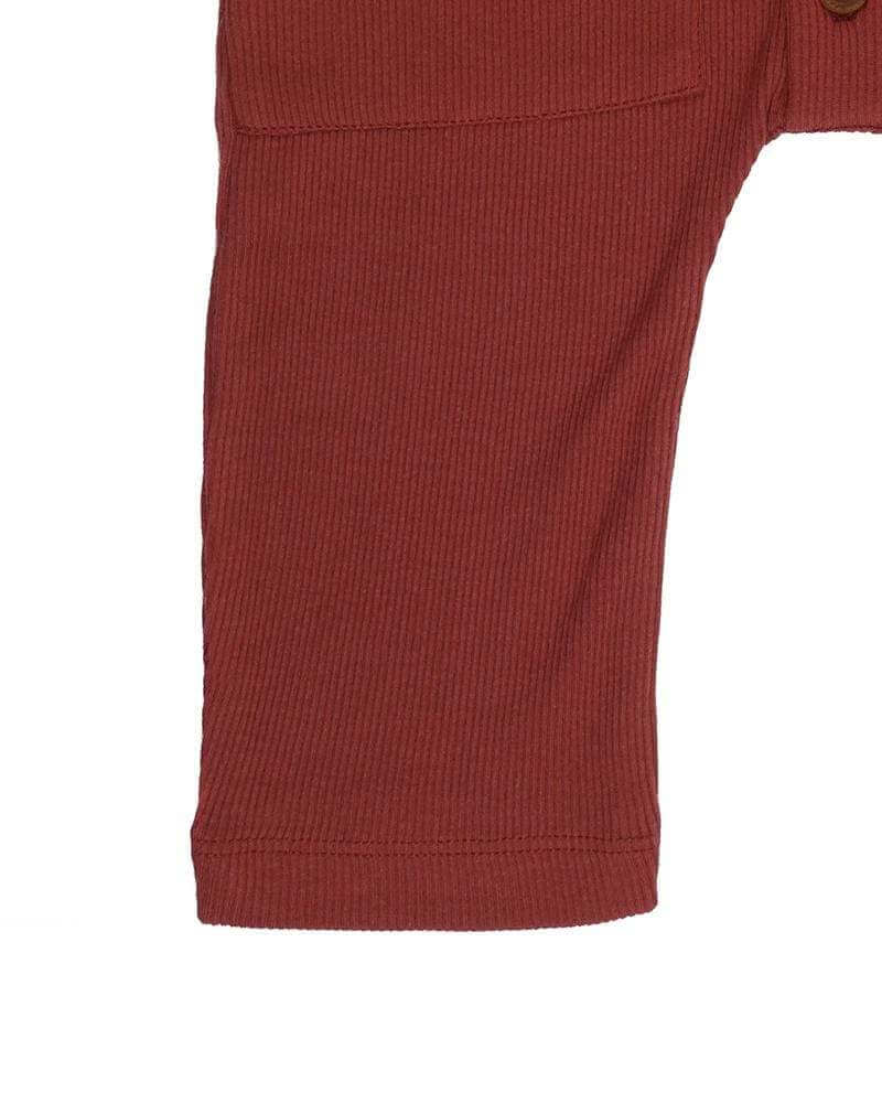 Red Rib Jumpsuit - image 4