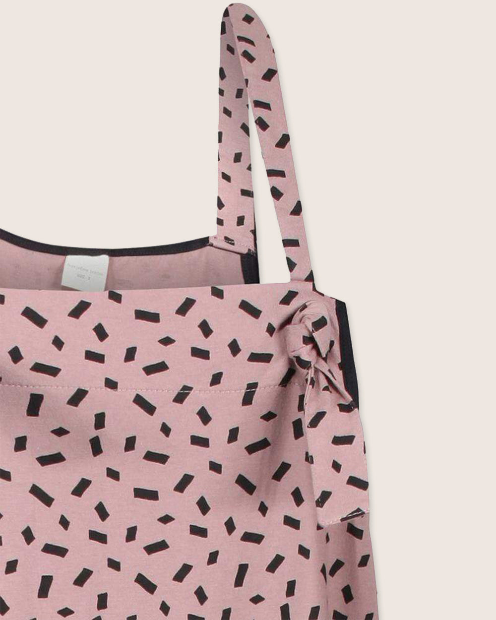 Lila Pink Confetti Print Dungarees- image 3