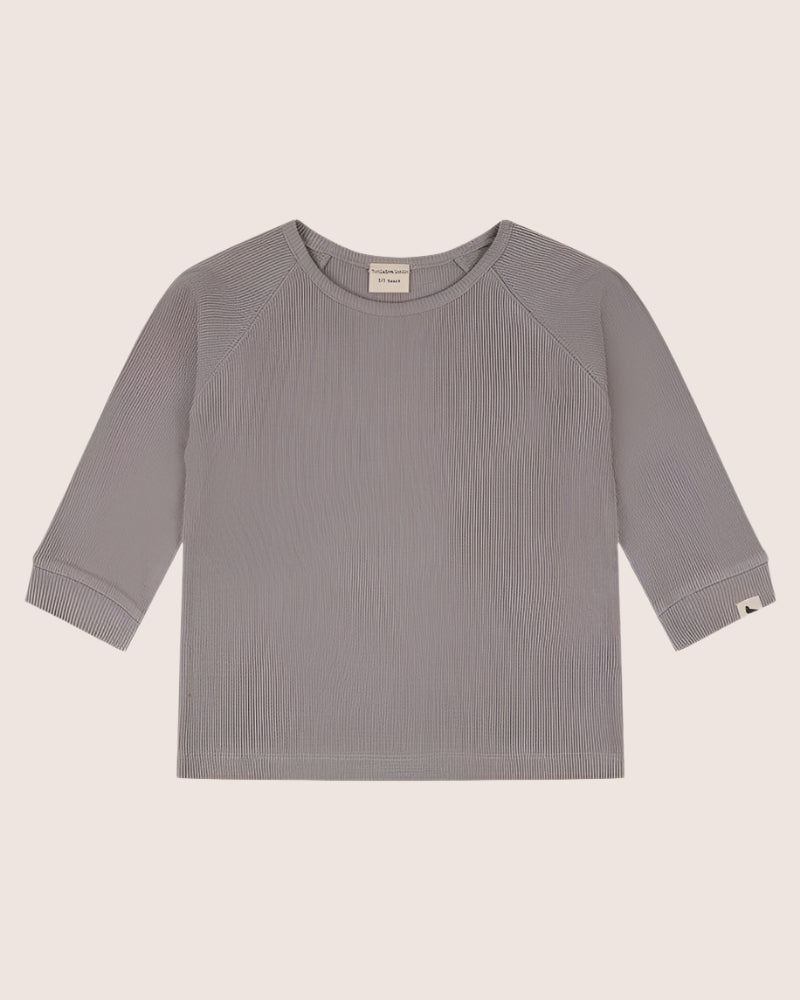 Grey Rib Top - image 2