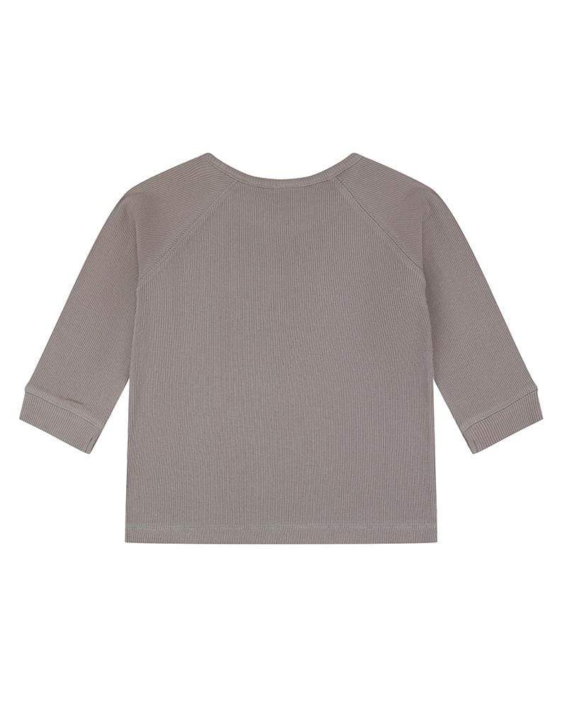 Grey Rib Top - image 3