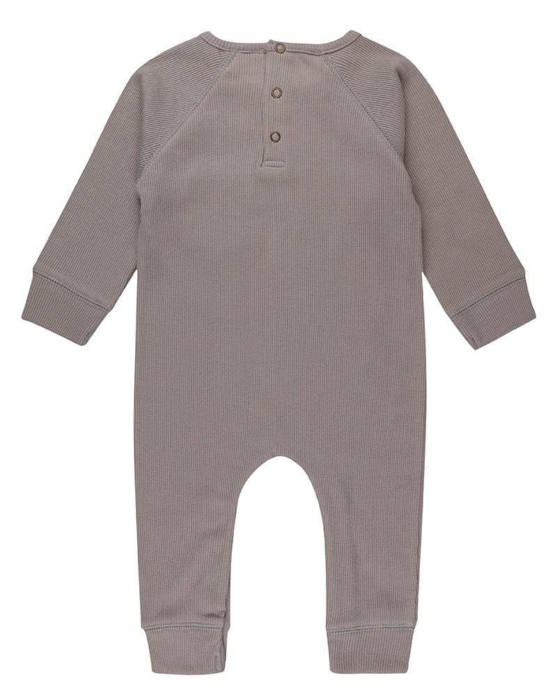 Grey Rib Romper - image 4