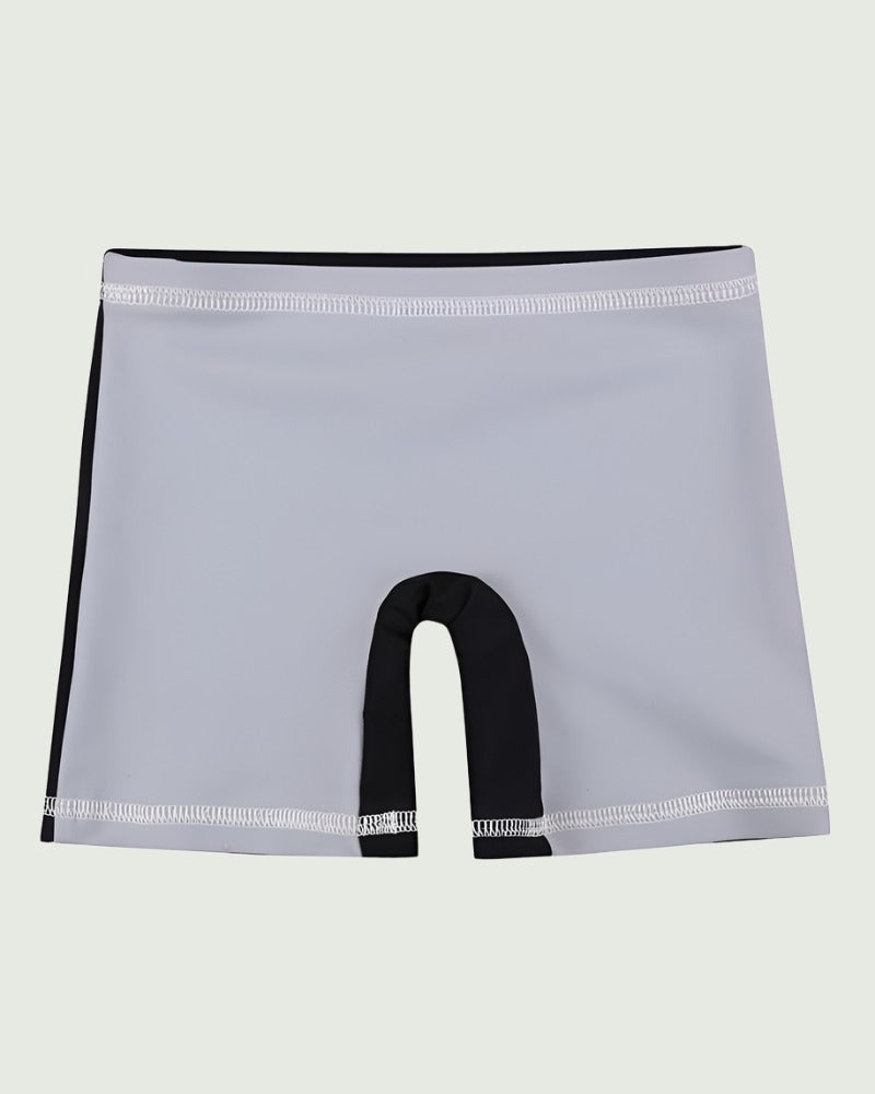 Multicolour Colourblock Swim Shorts - image 1