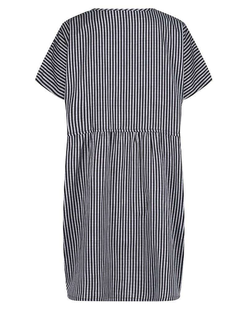 organic cotton Ada Black Reversible Check Print Mini Dress - image 4