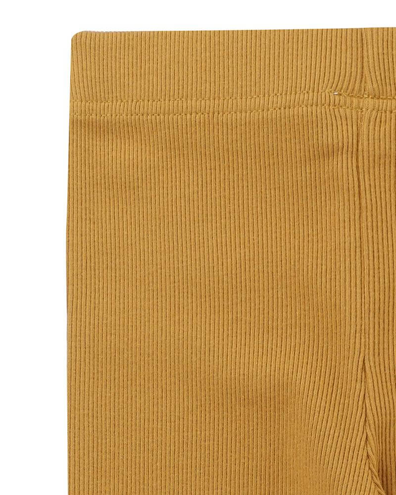 Yellow Rib Leggings - image 5