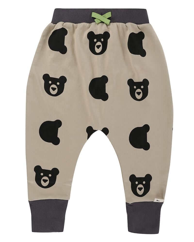 organic cotton Stone Cub Print Harem Style Joggers - image 1