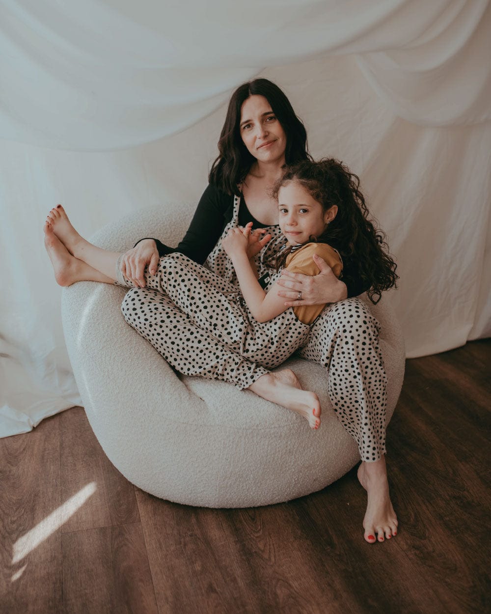 Lila Stone Spot Print Dungarees- image 3