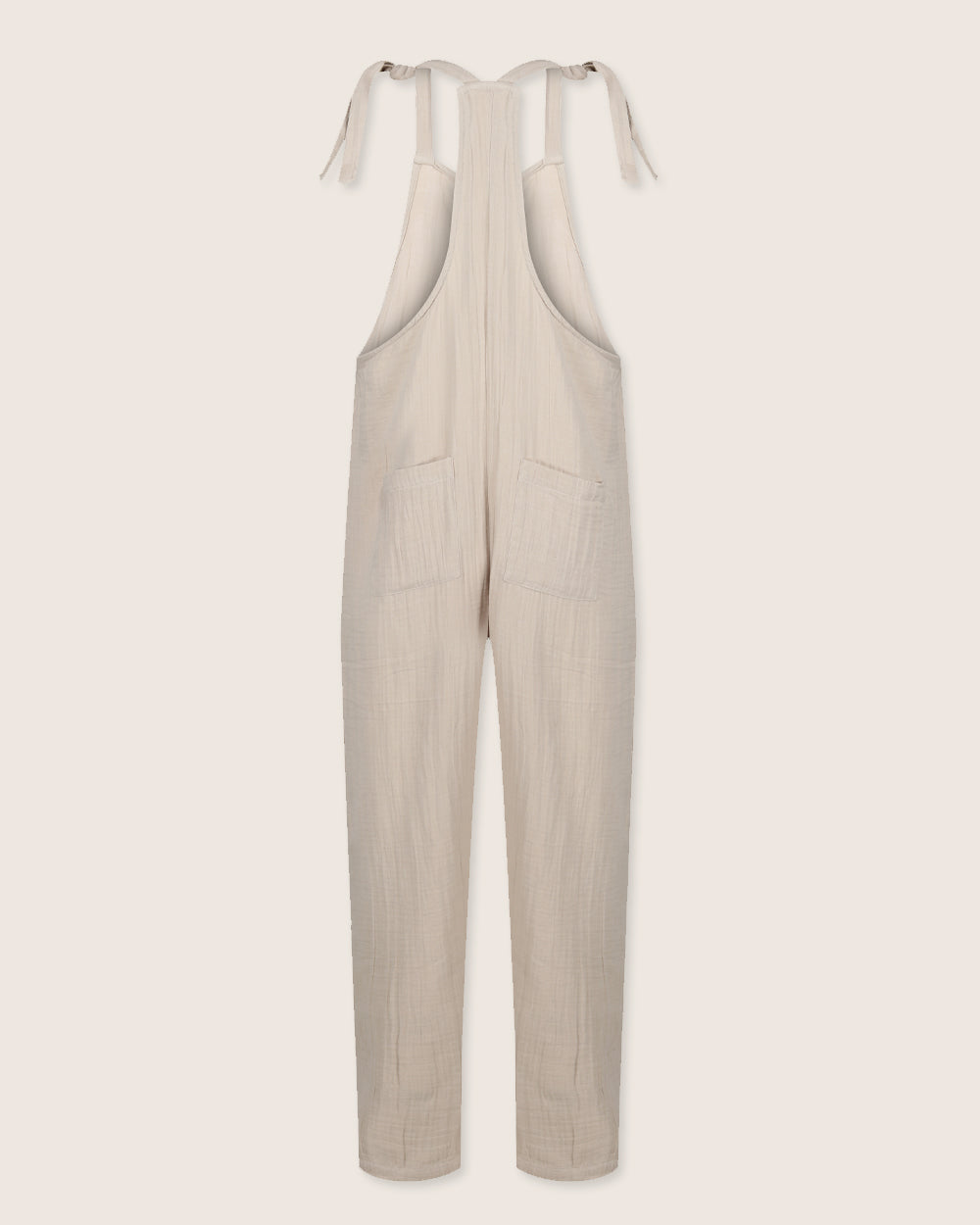 Erin Beige Dungarees- image 3