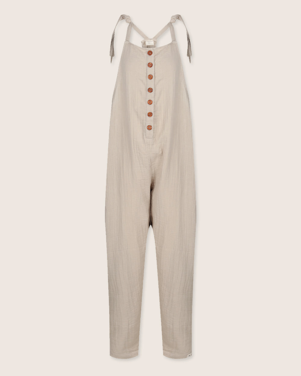 Erin Beige Dungarees- image 2