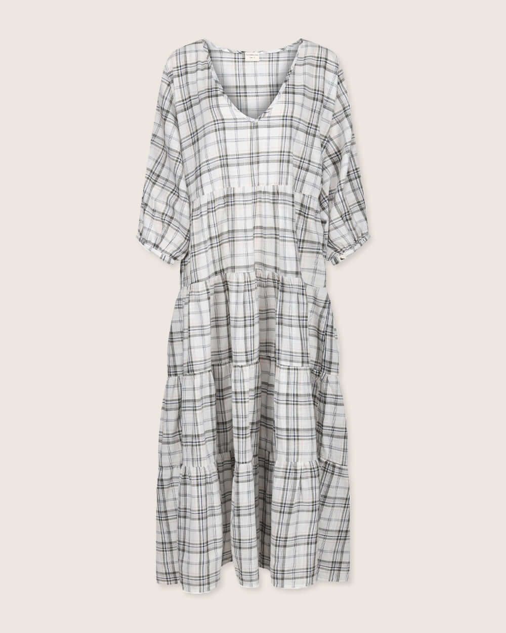 Organic cotton woven ladies dress