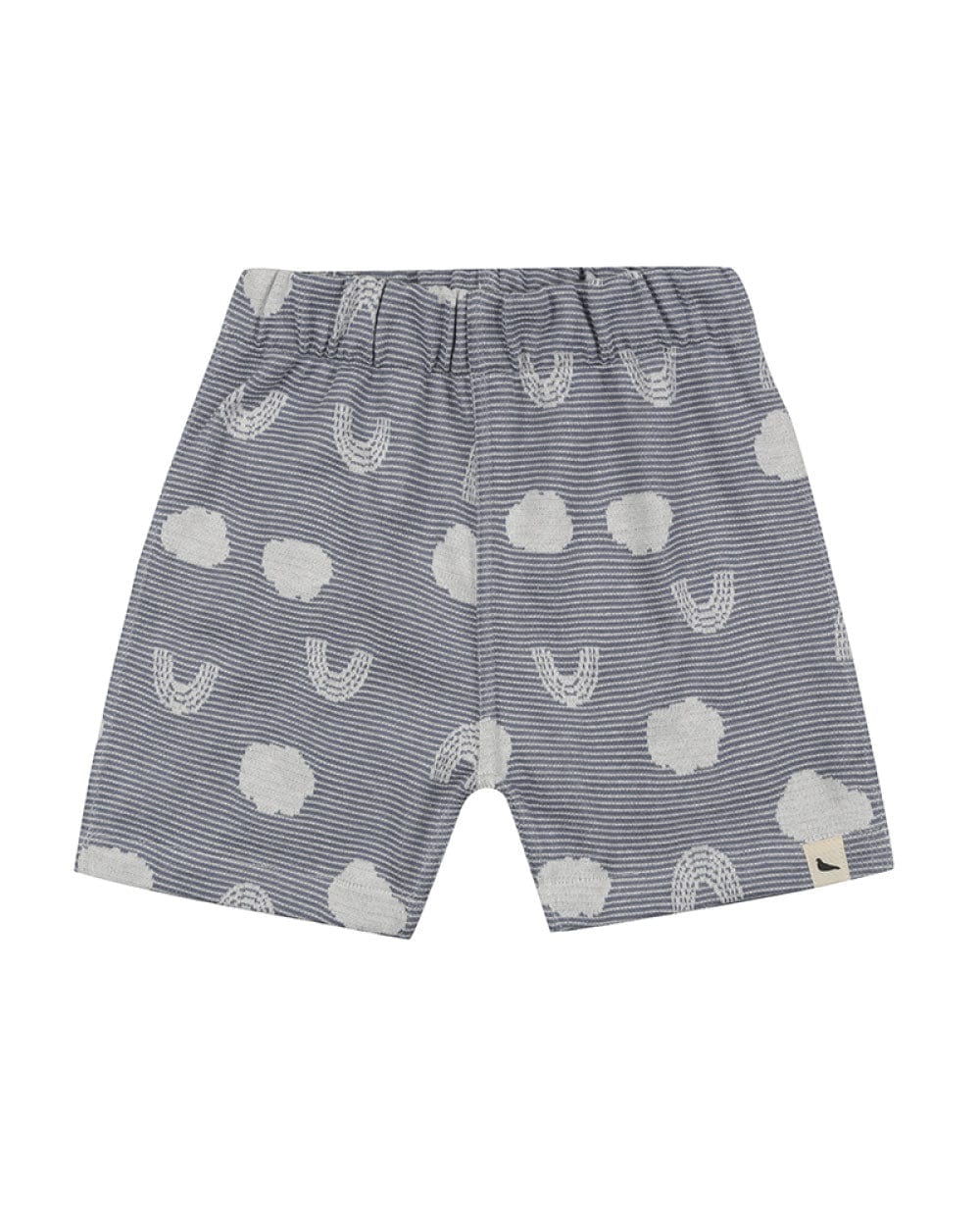 Jacquard Cloud Reversible Shorts - Turtledovelondon