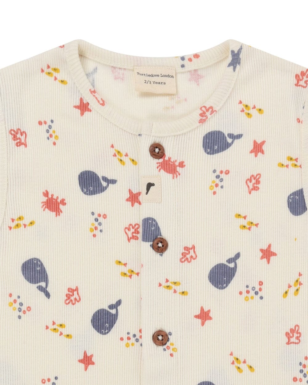 Cream Seaside Print Playsuit - image 4