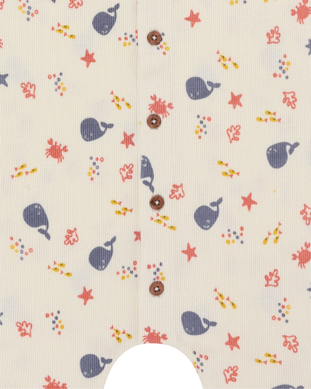 Cream Seaside Print Playsuit - image 2