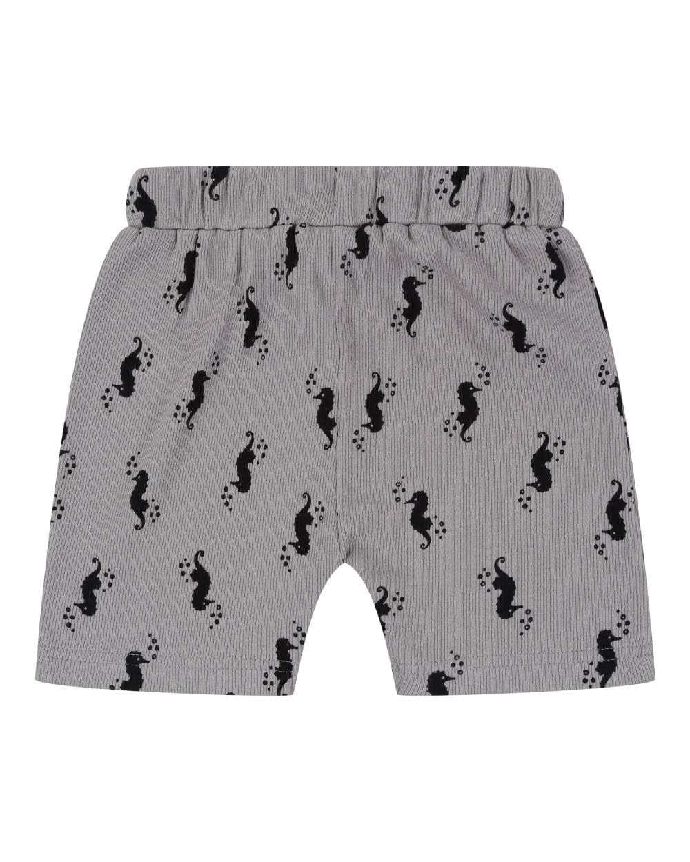 organic cotton Grey Seahorse Print T-Shirt & Short Set - image 8