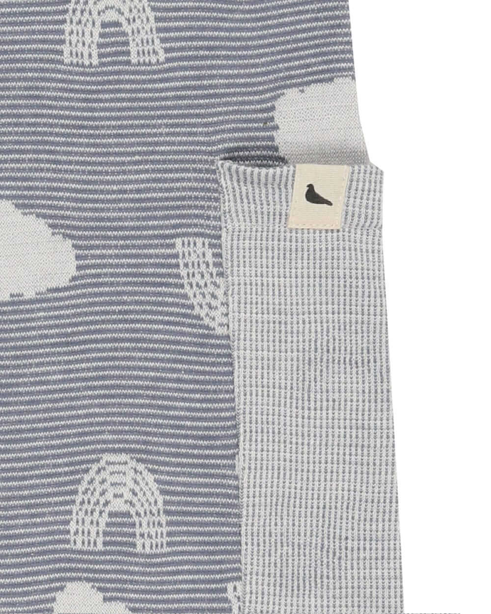 organic cotton Grey Cloud Print Reversible Jumpsuit - image 5