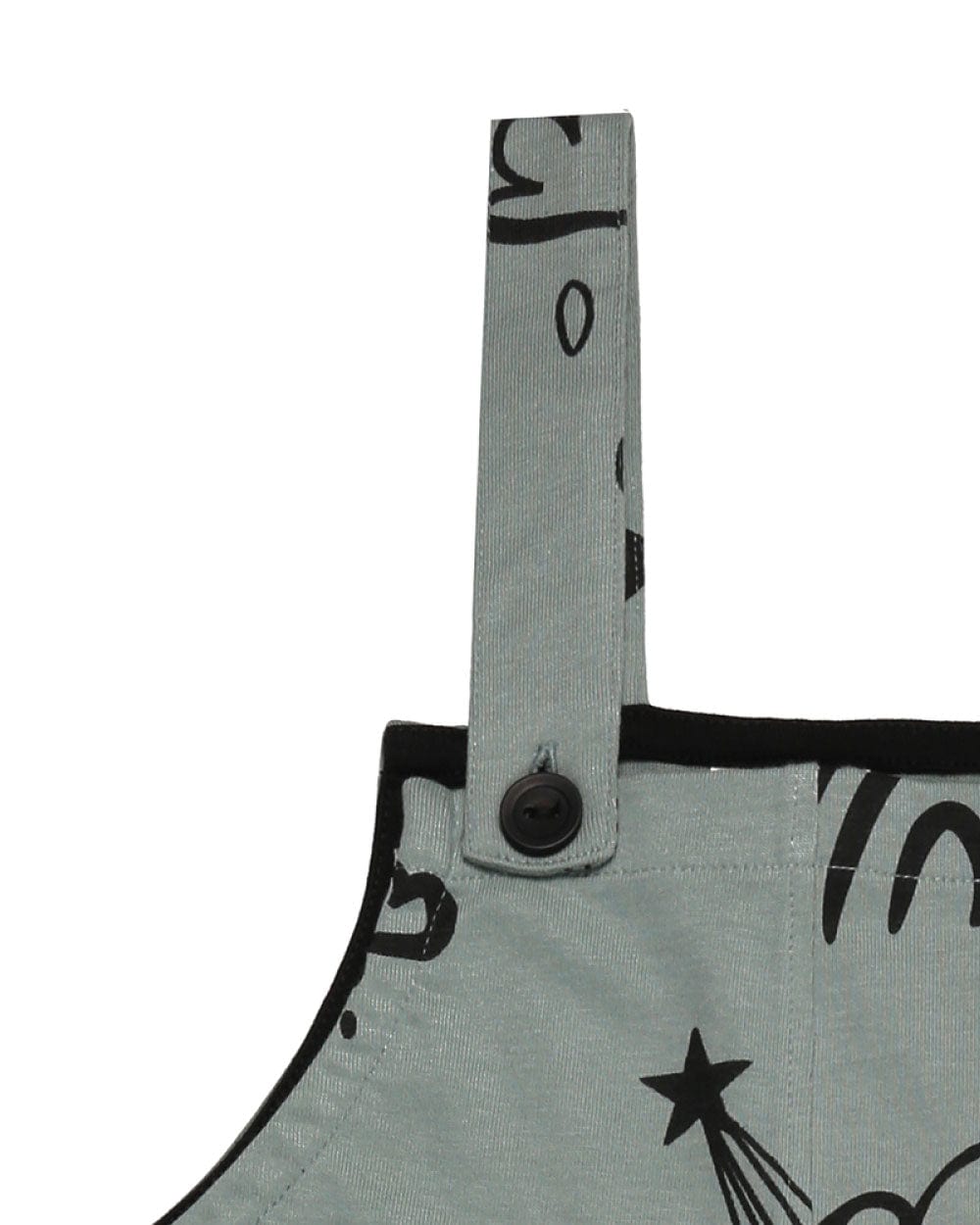 Green Rainbow Star Print Dungarees - image 4