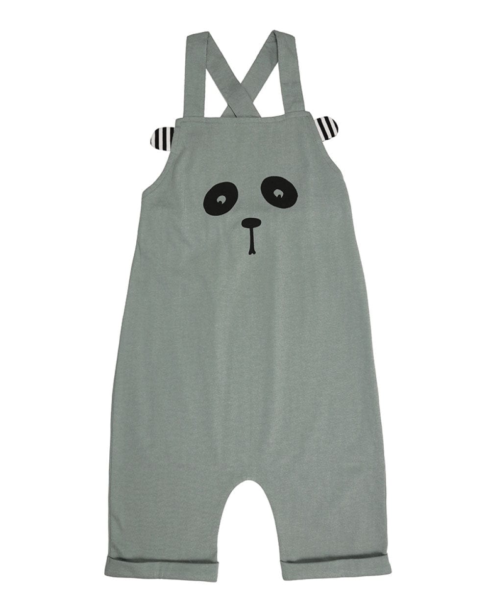 organic cotton Green Character Print Playsuit - image 2