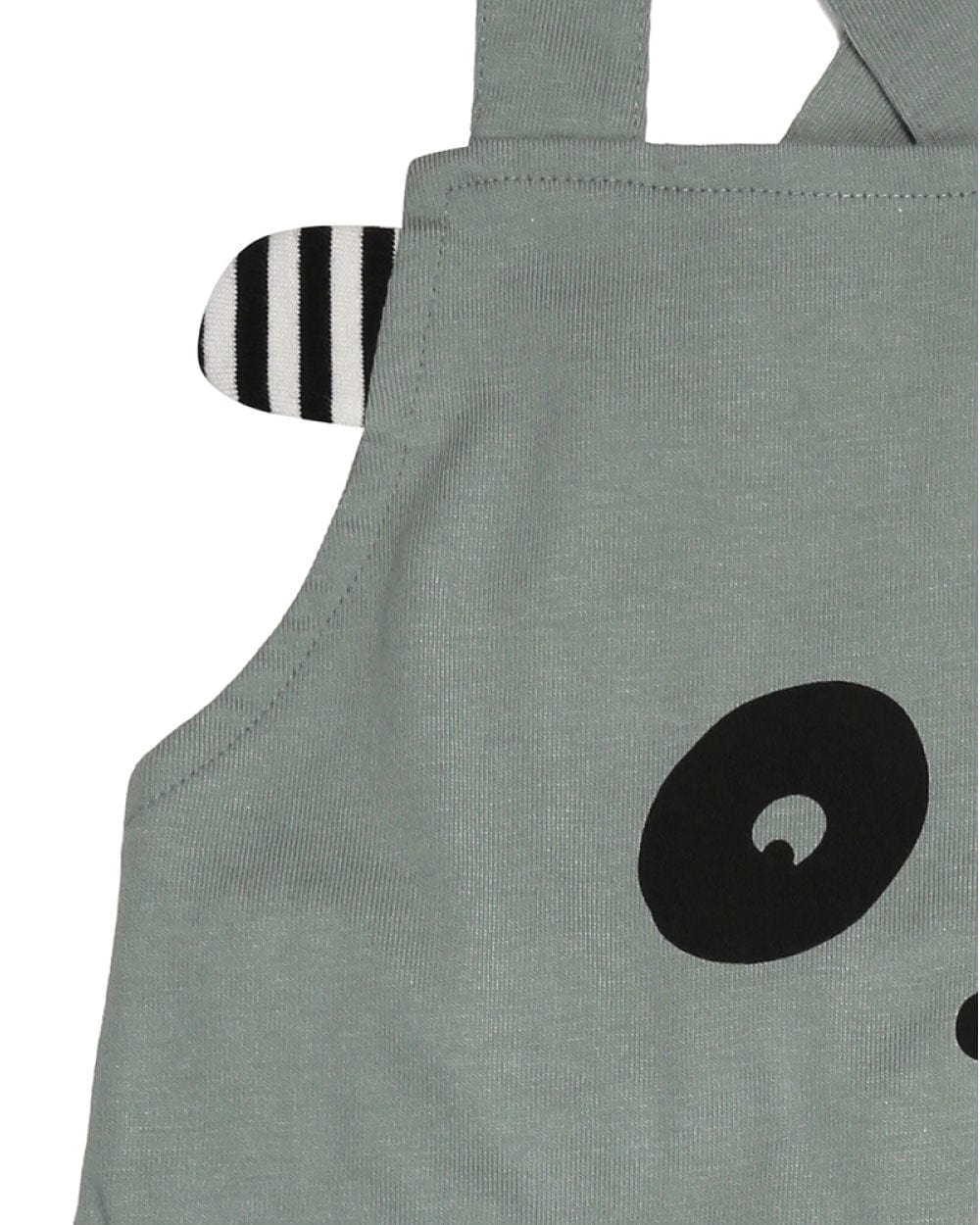 organic cotton Green Character Print Playsuit - image 4