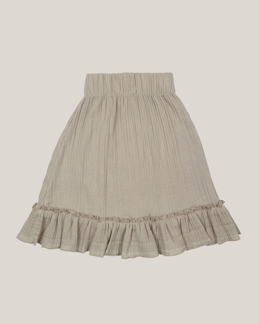 Stone Tiered Hem Skirt - image 1