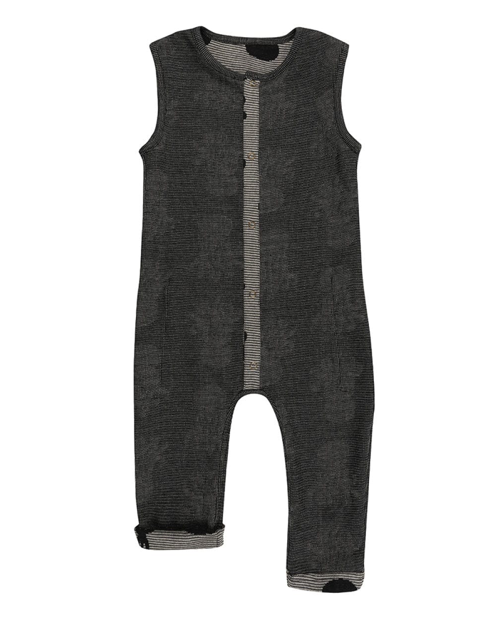 Grey Octopus Jacquard Reversible Jumpsuit - image 3