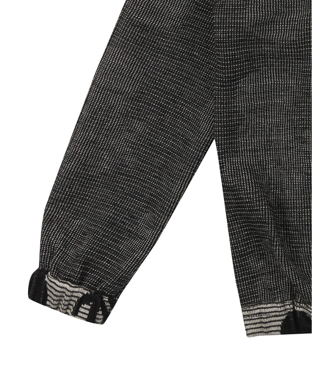 organic cotton Grey Octopus Jacquard Reversible Hoodie - image 6