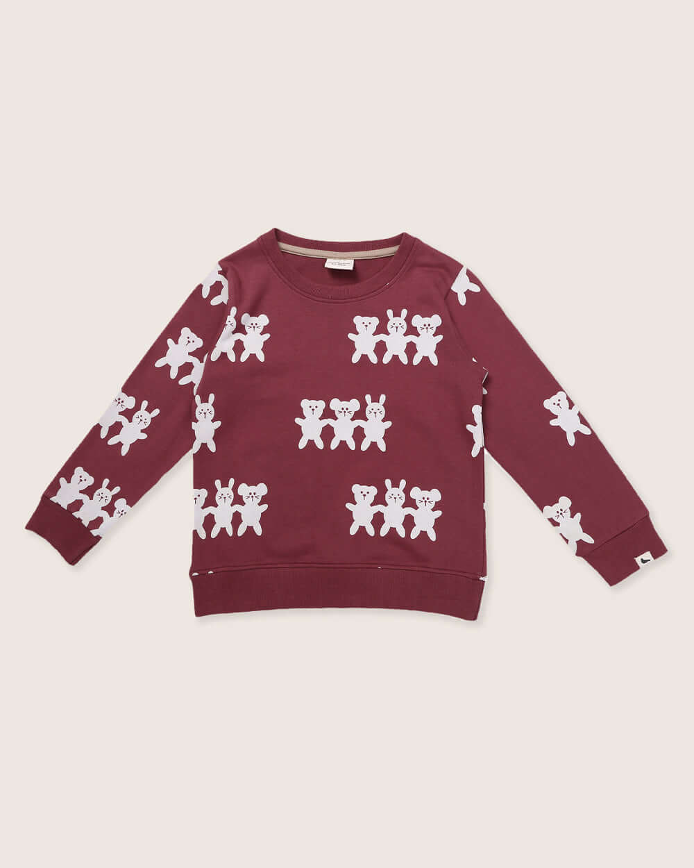 Sustainable organic cotton kids sweatshirt