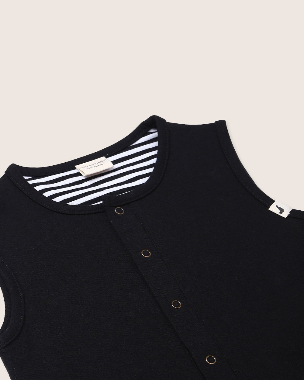 Sustainable organic cotton kids dungarees