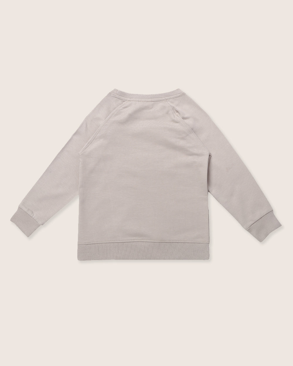 Long-lasting organic cotton kids sweatshirt