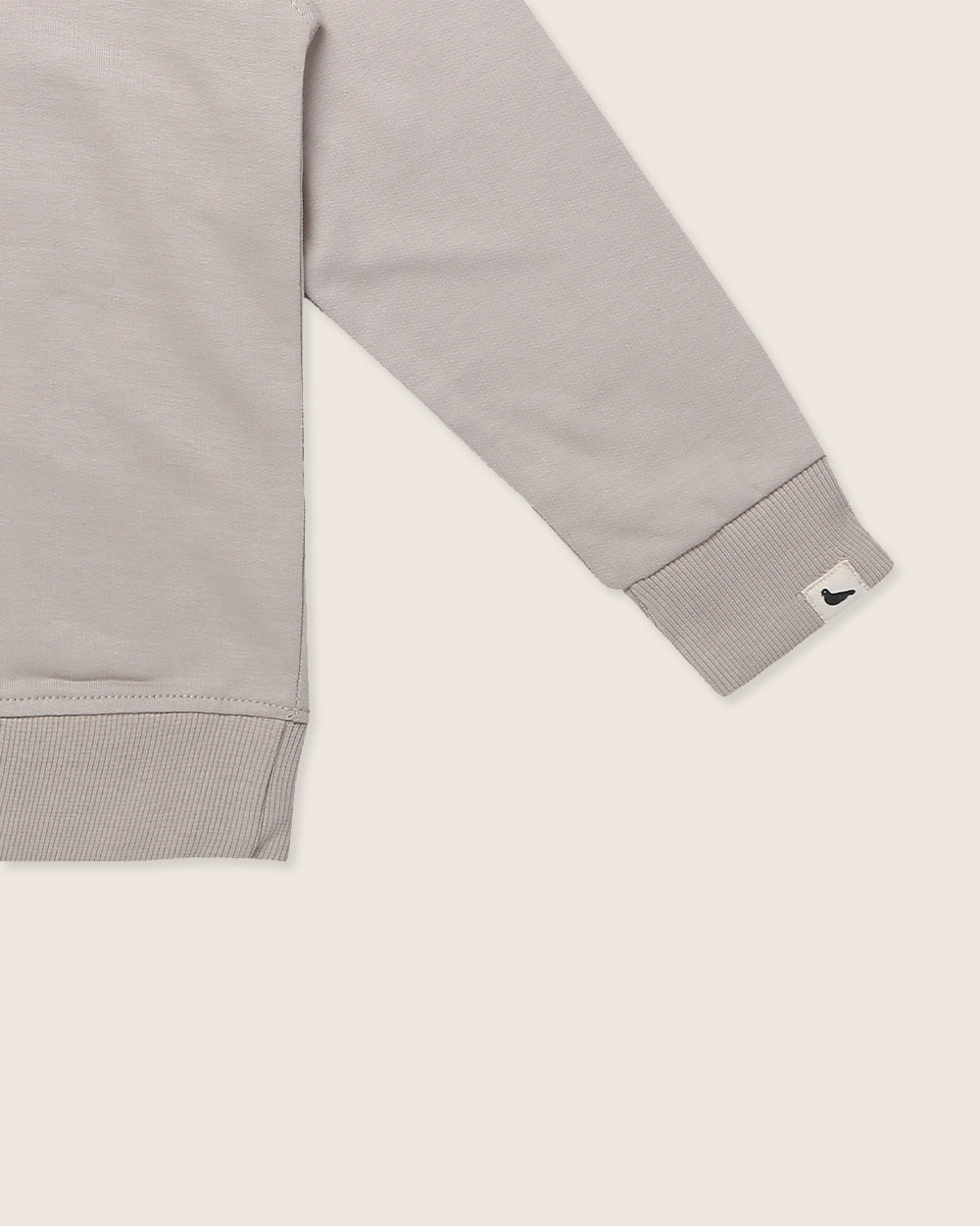 Eco-friendly organic cotton kids sweatshirt