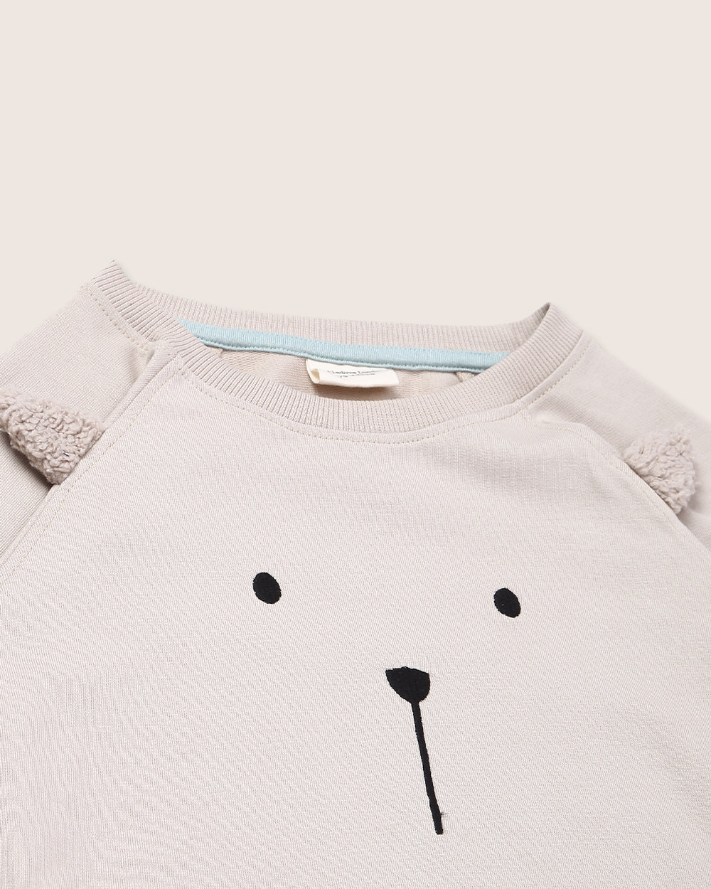 Sustainable organic cotton kids sweatshirt