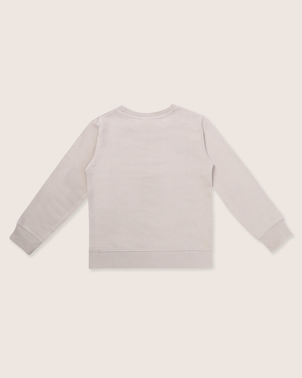 Gender-neutral organic cotton kids sweatshirt