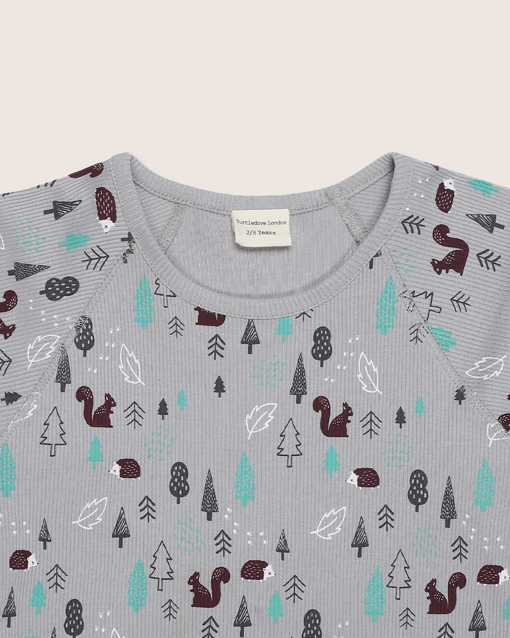 Sustainable organic cotton kids long-sleeve t-shirt