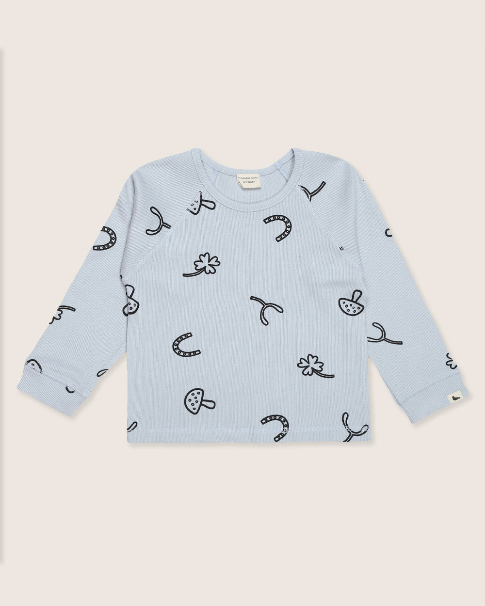 Organic cotton kids long-sleeve top