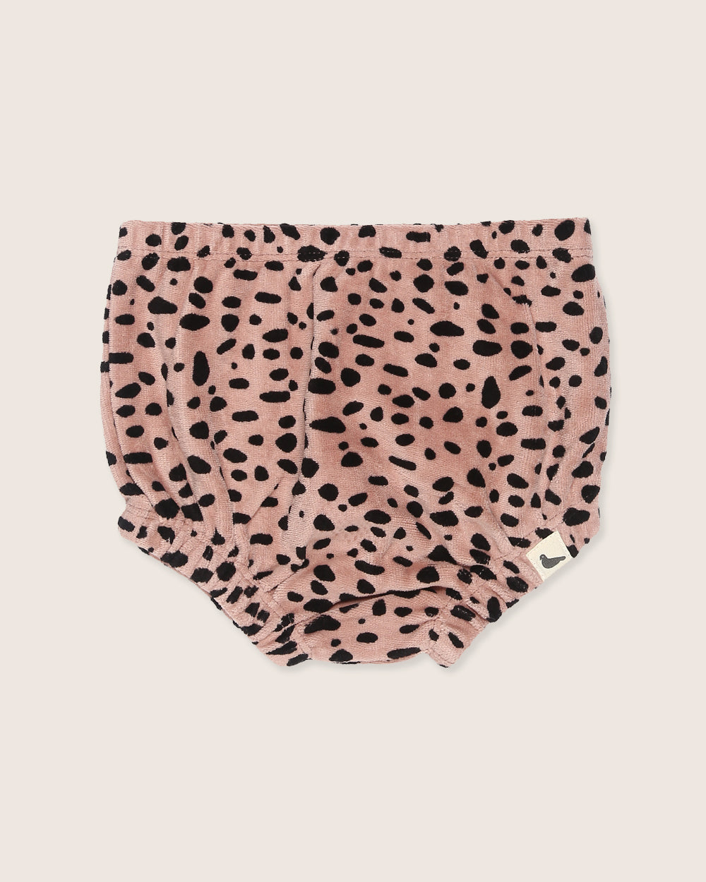 organic cotton Pink Leopard Print Velour Bloomers - image 2