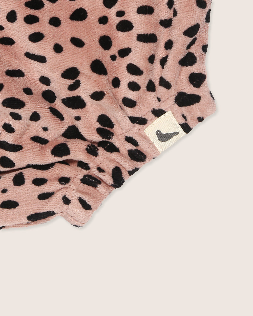 organic cotton Pink Leopard Print Velour Bloomers - image 3
