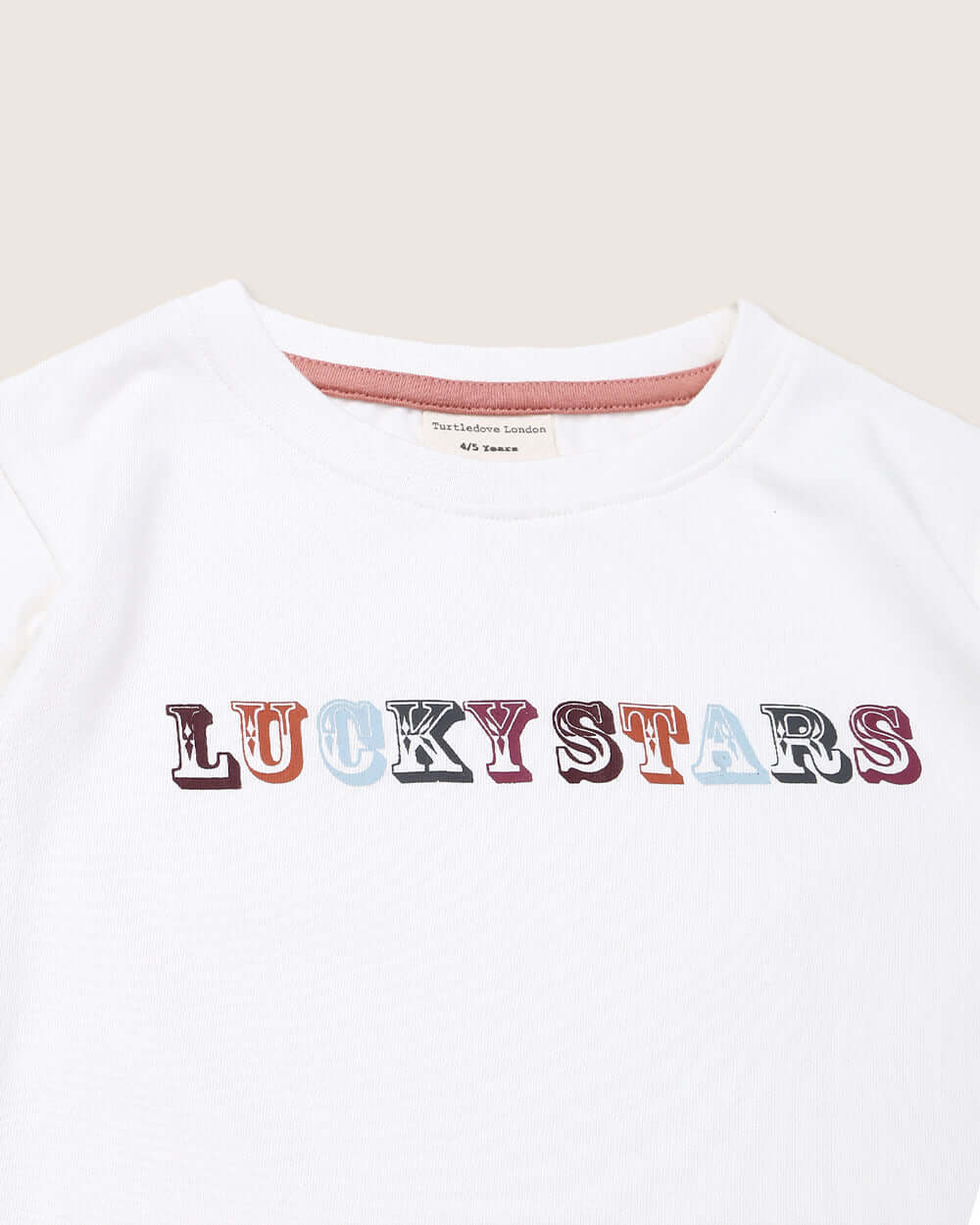 Sustainable organic cotton kids long-sleeve top