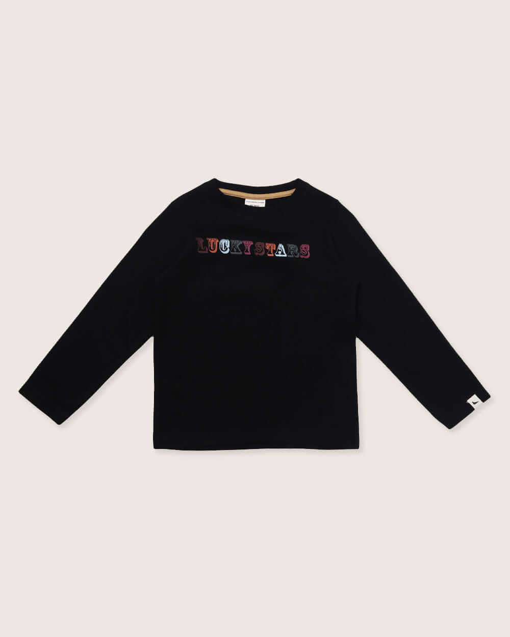 Organic cotton jersey long-sleeve top