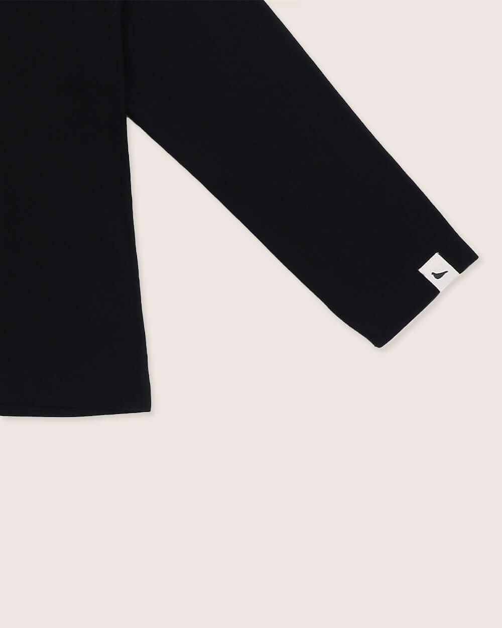 Printed organic cotton jersey long-sleeve top