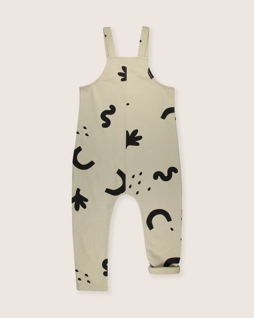 Stone Silhouette Print Dungarees - image 6