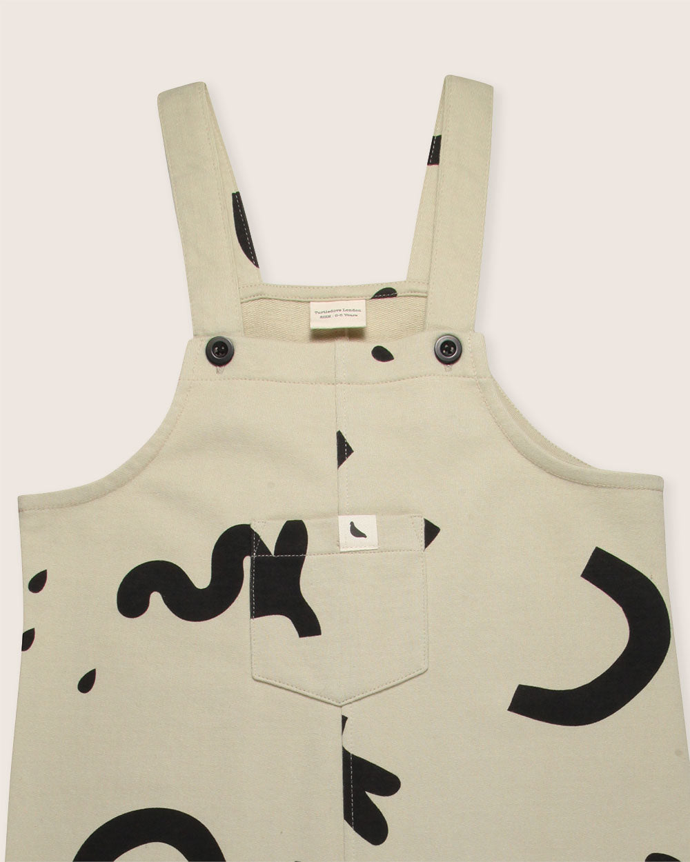 Stone Silhouette Print Dungarees - image 4