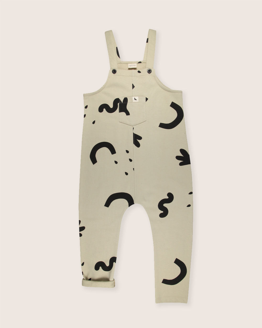 Stone Silhouette Print Dungarees - image 2